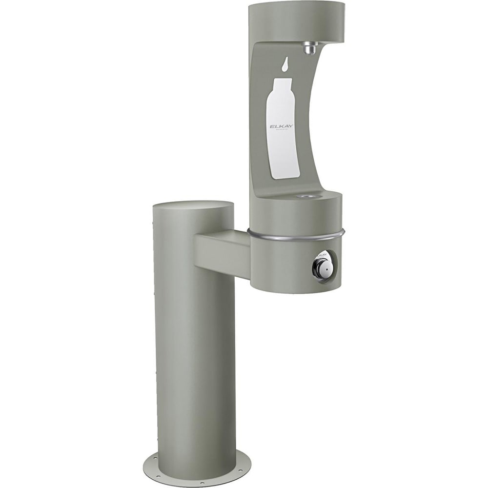 189-LK4410BFFRKGRY Outdoor HydroBoost Bottle Filling Station - Non Refrigerated, Freeze Resistant...