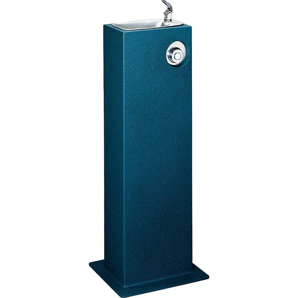 Halsey Taylor 7604715217 Outdoor Pedestal Drinking Fountain - Freeze Resistant, Non Refrigerated, Non Filtered