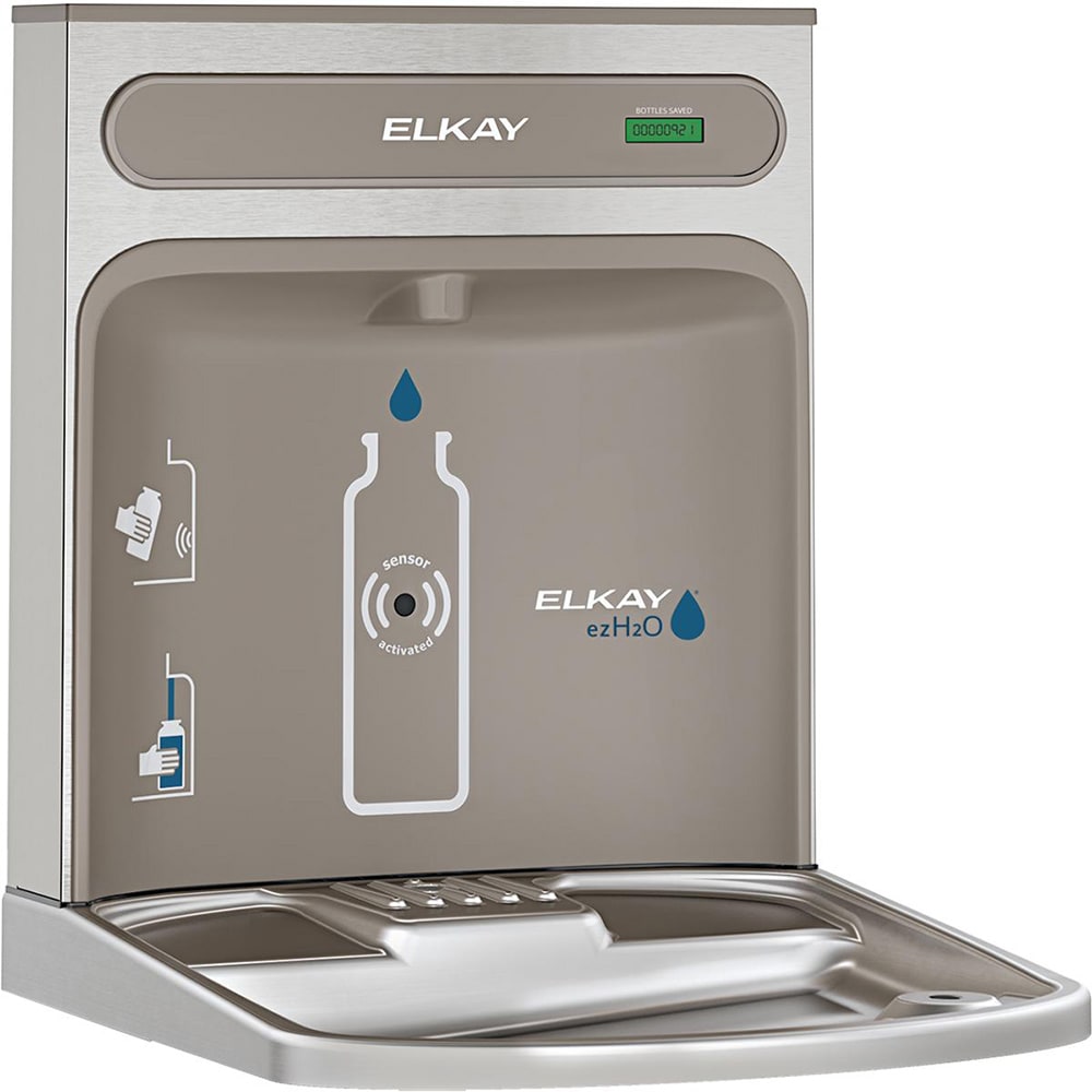 189-EZWSRK Wall Mount Retrofit Bottle Filling Station Kit - Non Refrigerated, Non Filtered