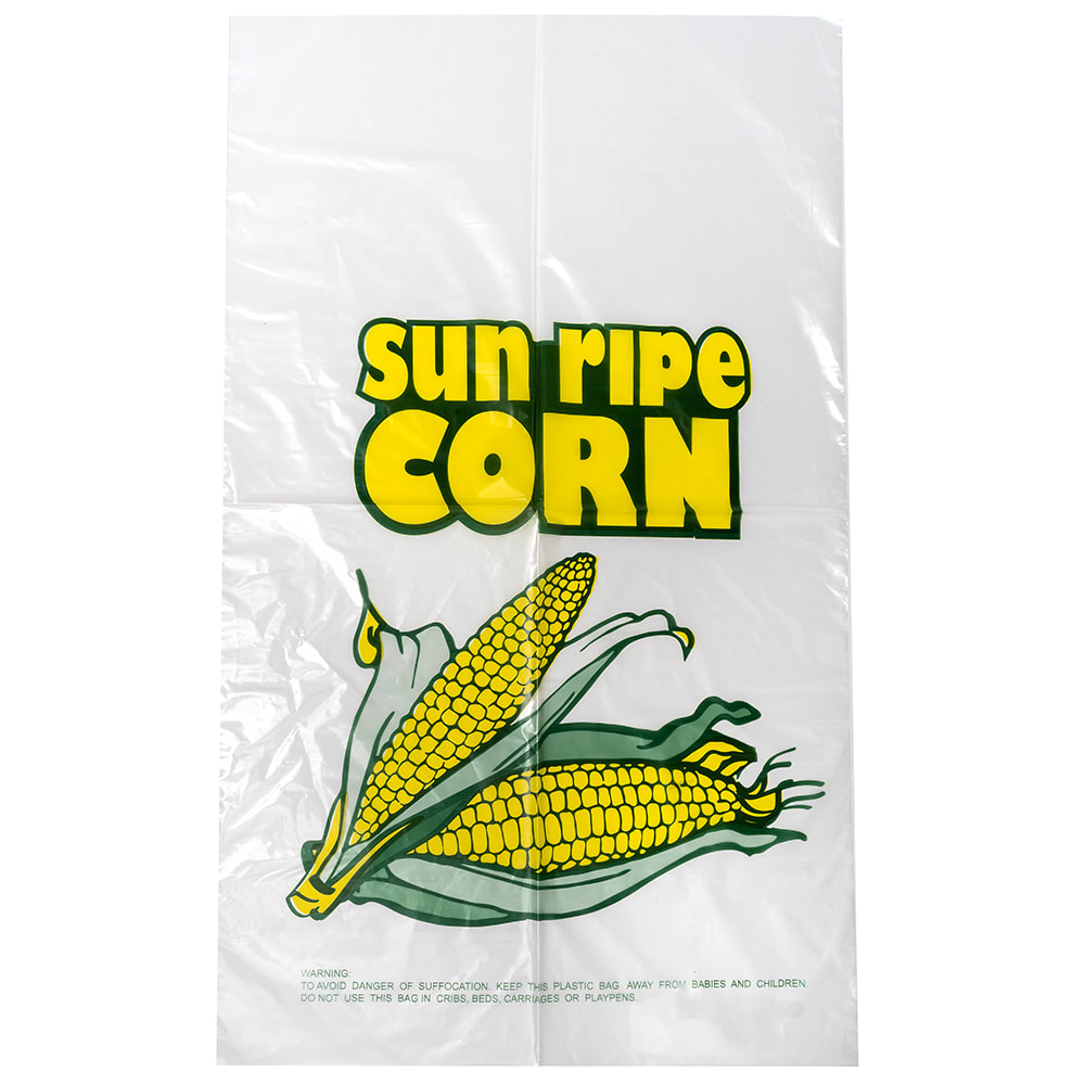 909-E1322LLDCRN Corn Bag - 22" x 13", Poly