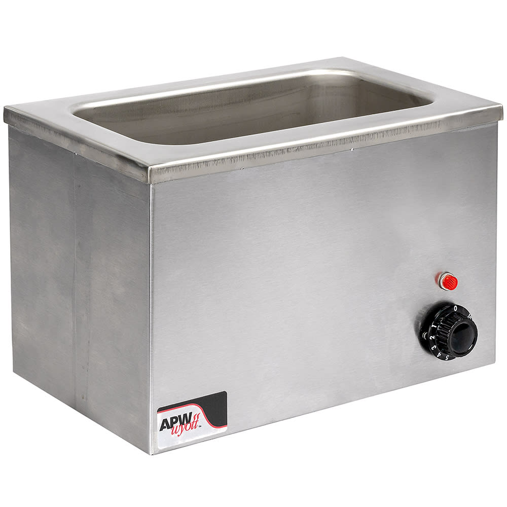 011-W9120 X*PERT™ Countertop Food Warmer - Wet w/ (2) 1/6 Size Pan Capacity, 120v