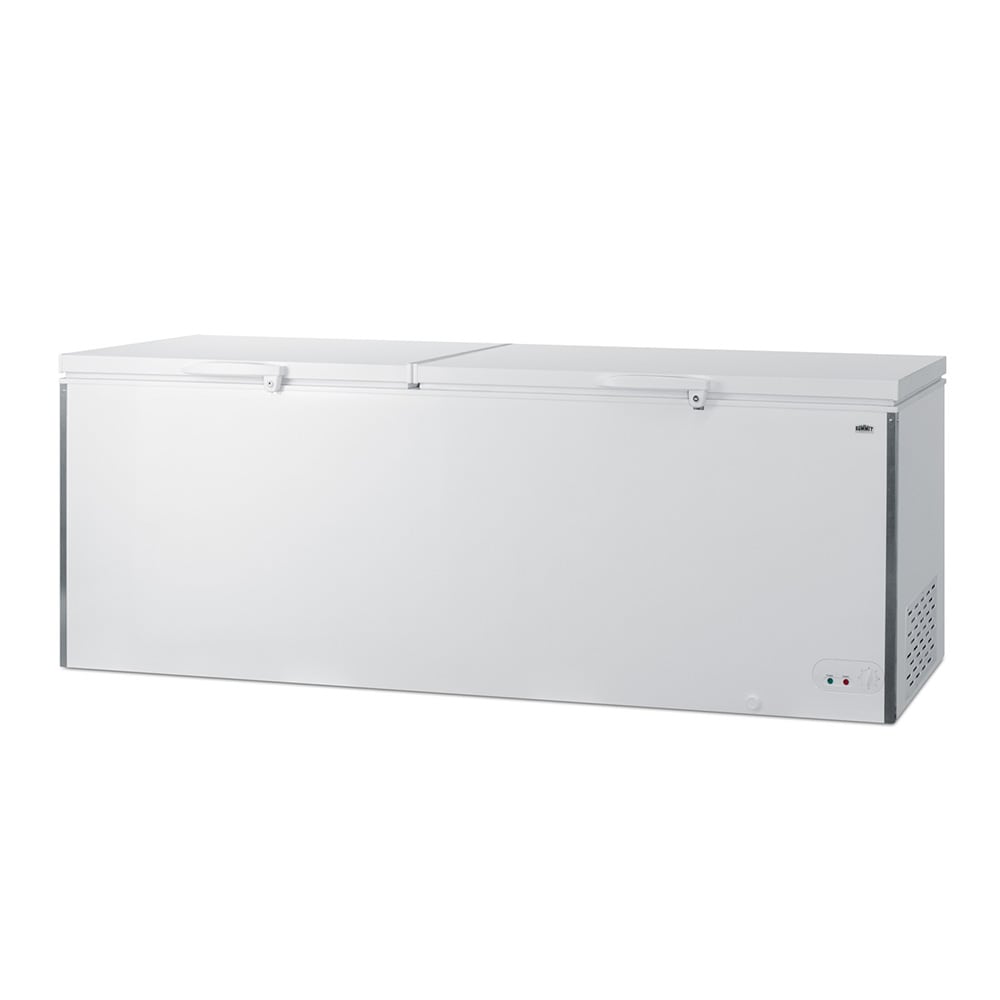 162-SCFM252W 91 1/4" Mobile Chest Freezer - White, 115v