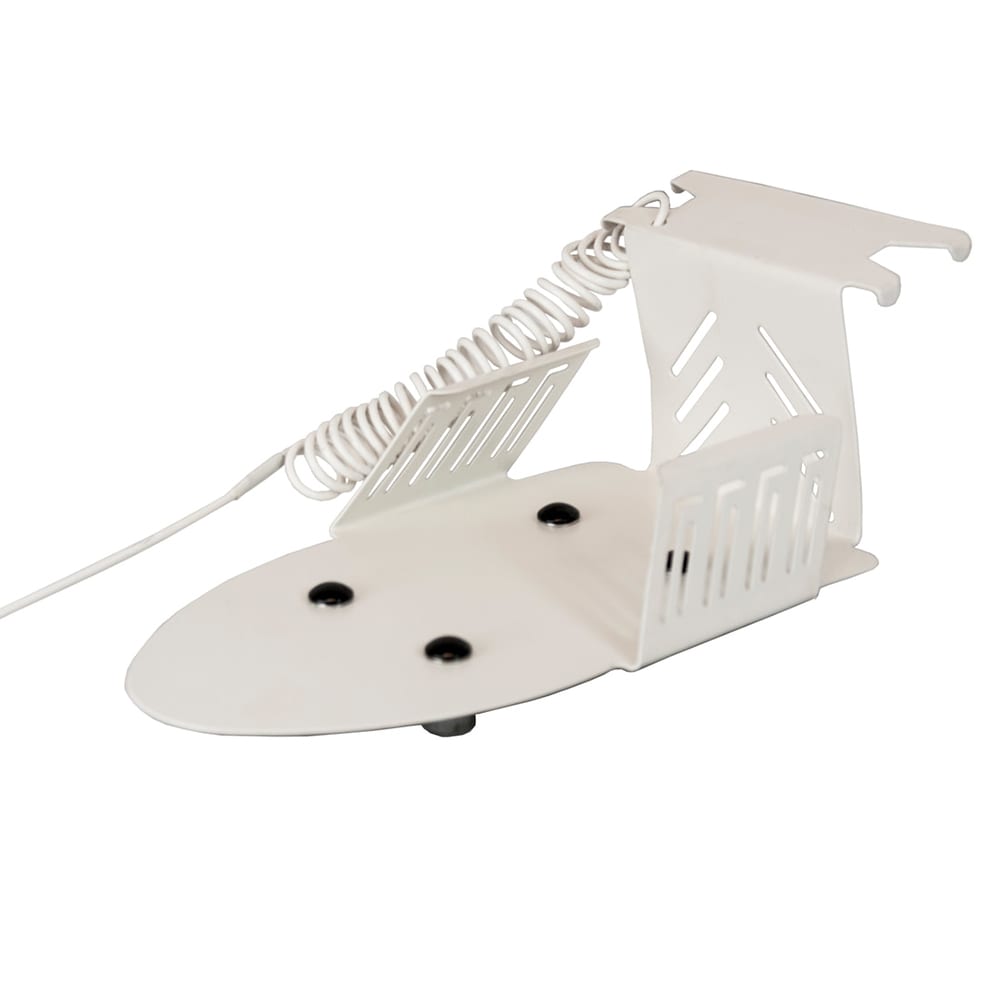 607-IC002 Iron Connection w/ Iron Holder - Steel, White