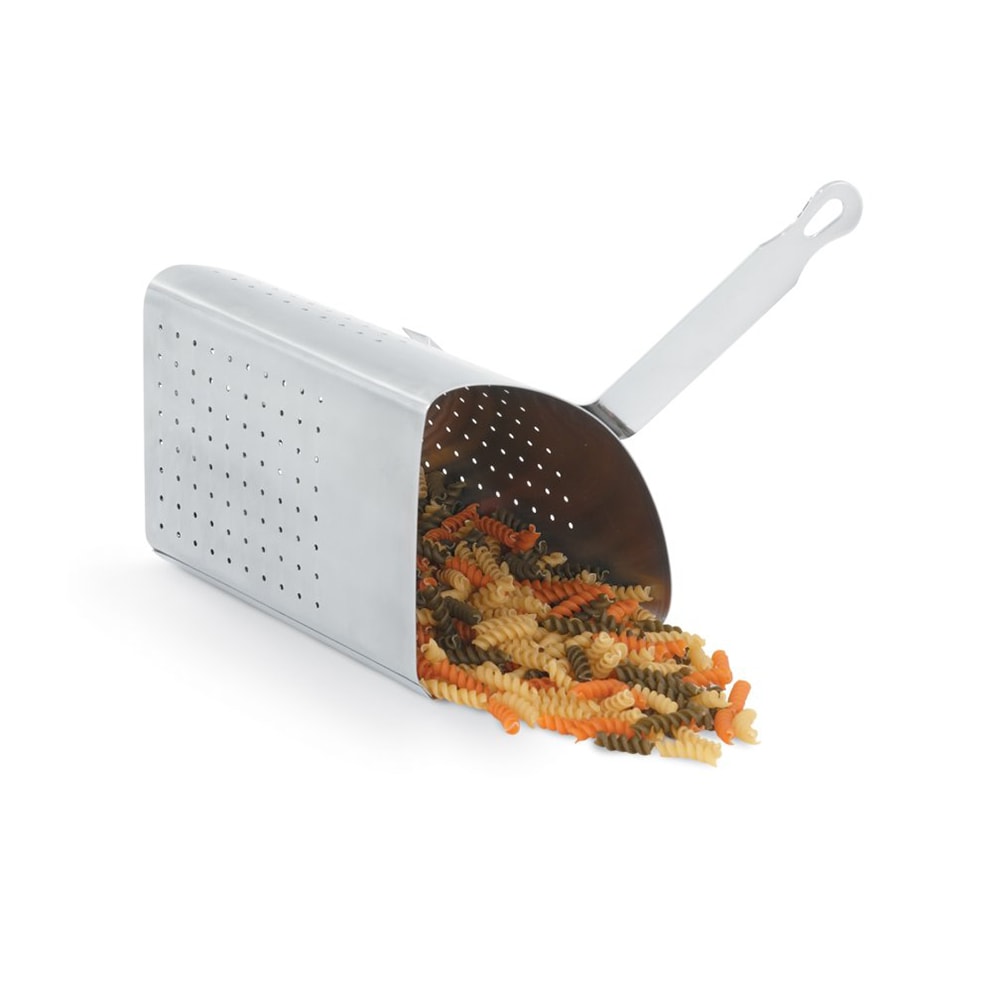 175-3159 4 Piece 8 1/2" Triangular Centurion® Pasta Insert Set - Stainless Steel