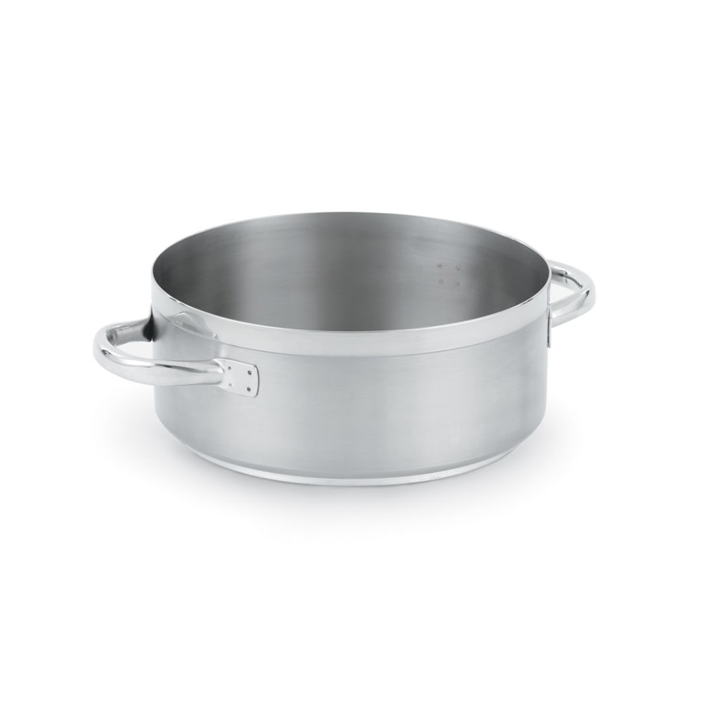 175-3307 7 qt Centurion® Stainless Steel Casserole/Brazier Pan - Induction Ready