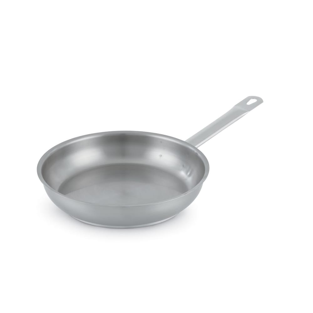 175-3414 14" Centurion® Stainless Steel Frying Pan w/ Hollow Metal Handle - Induction Ready