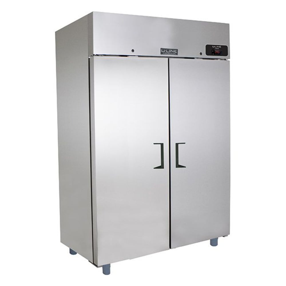 663-UCFZ455SS71A 55 1/8" Two Section Reach In Freezer, (2) Solid Doors, 115v