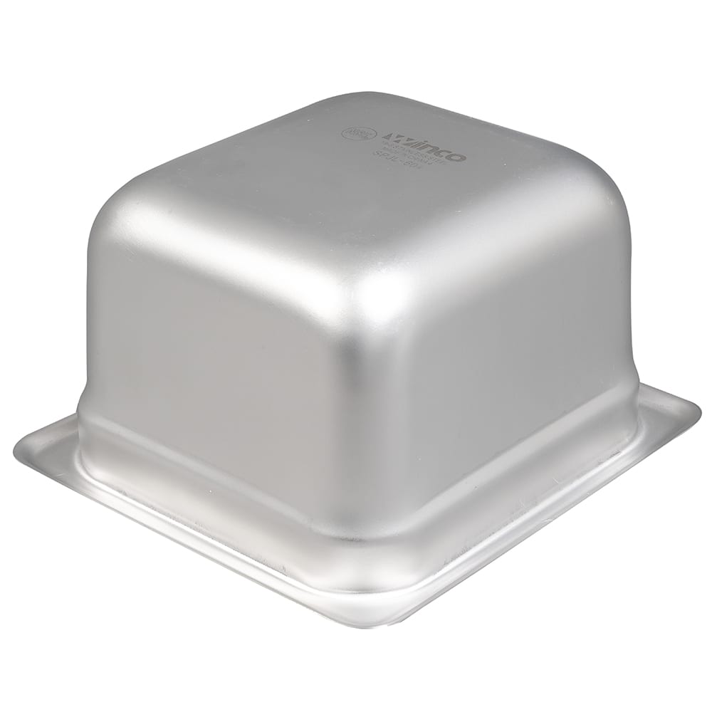 Winco SPJL-604 Sixth Size Steam Pan, Stainless