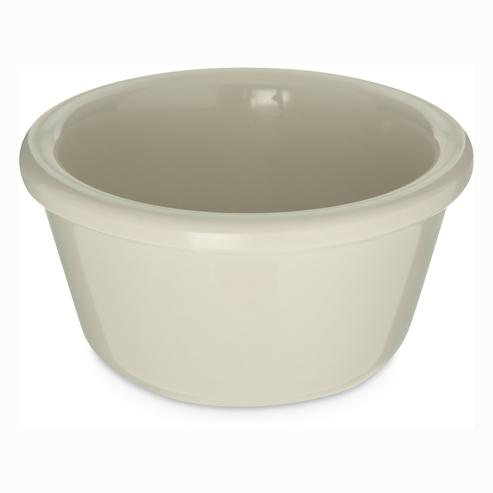 028-S28342 4 oz Melamine Ramekin, Bone