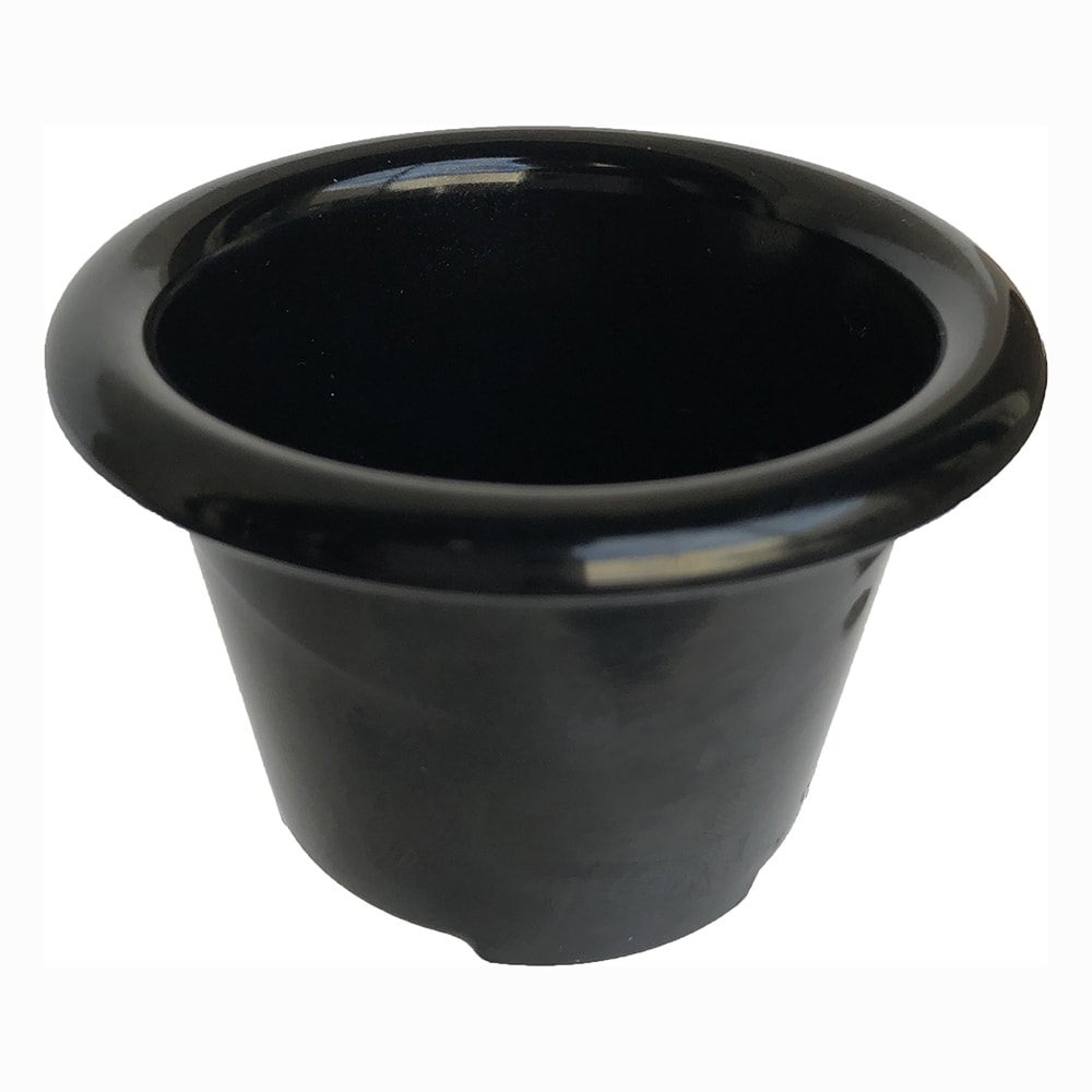 028-S27603 1 1/2 oz Melamine Ramekin, Black