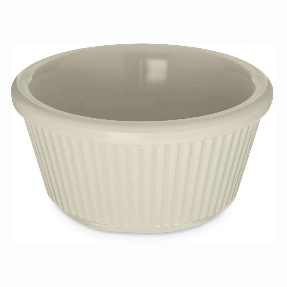 028-S29342 3 oz Melamine Ramekin, Bone