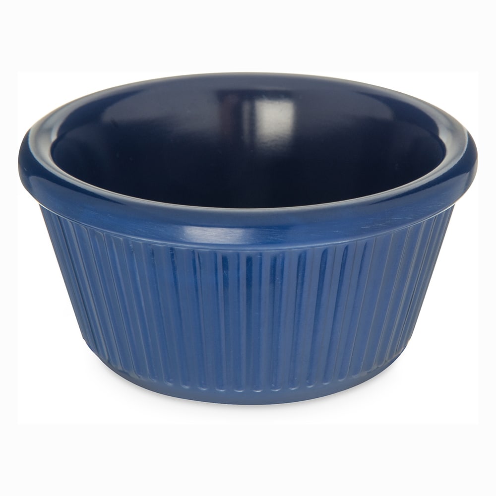 028-S29360 3 oz Melamine Ramekin, Cobalt Blue