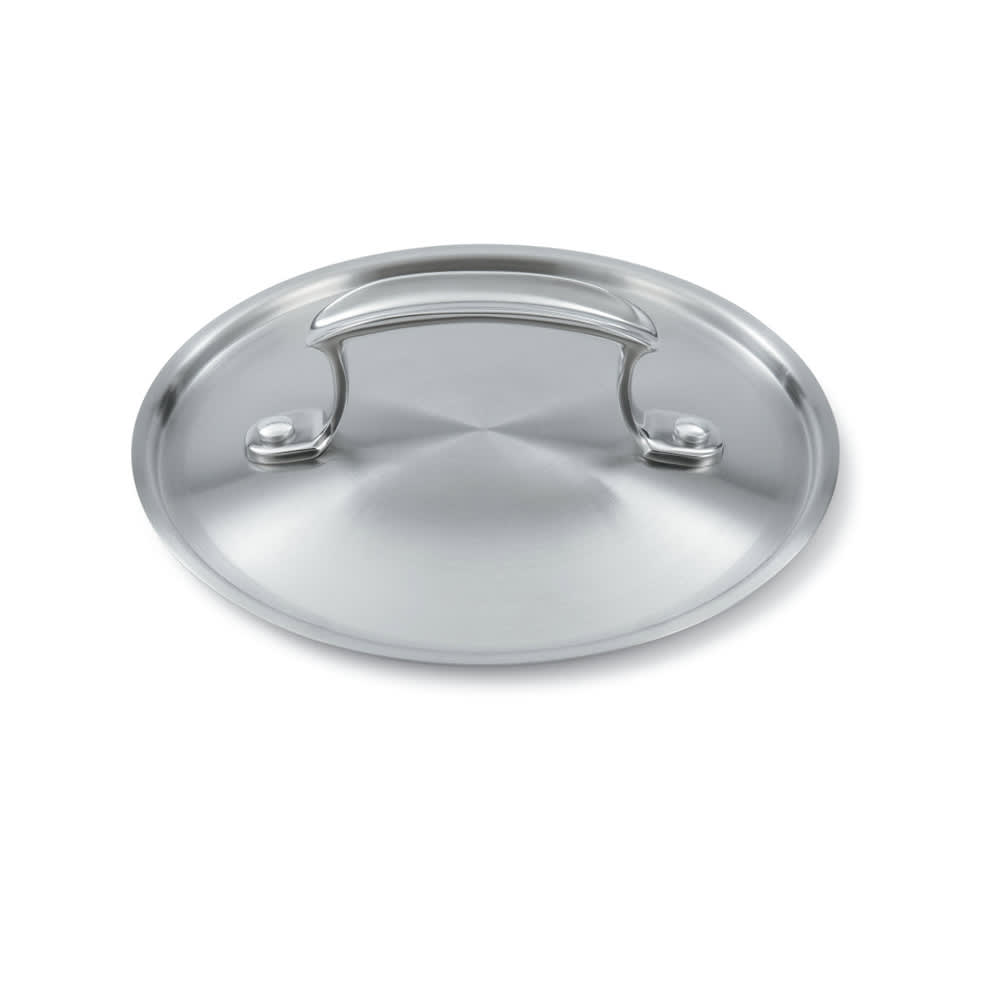 175-49415 6 5/8" Miramar® Low Dome Cover - Stainless Steel