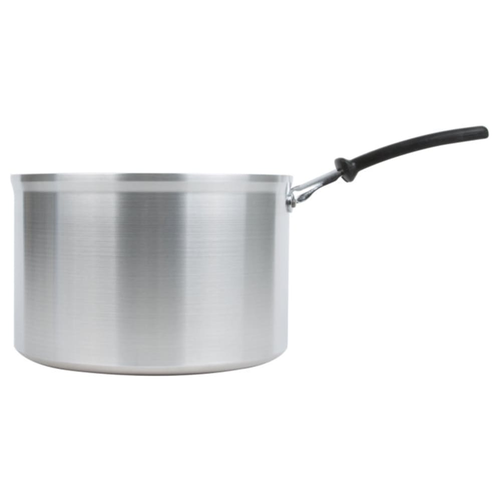 175-69448 Jacob's Pride® 8 qt Aluminum Saucepan w/ Vented Metal Handle