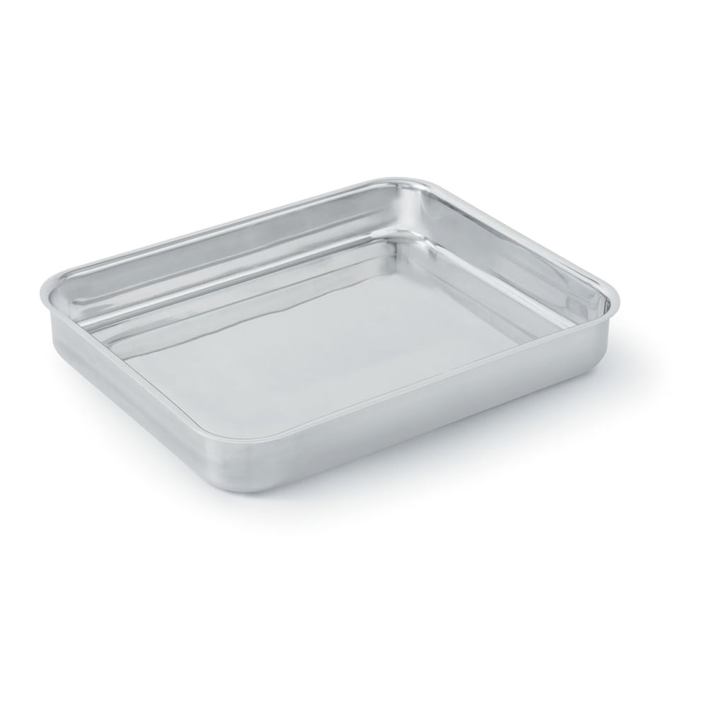 175-49432 4 3/5 qt Miramar® Display Cookware Large Food Pan - Stainless Steel, Induction Ready