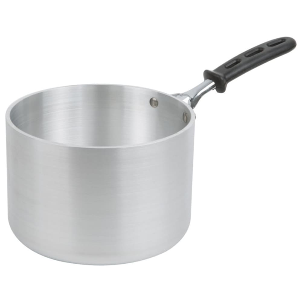 175-69444 Jacob's Pride® 4 1/2 qt Aluminum Saucepan w/ Vented Metal Handle