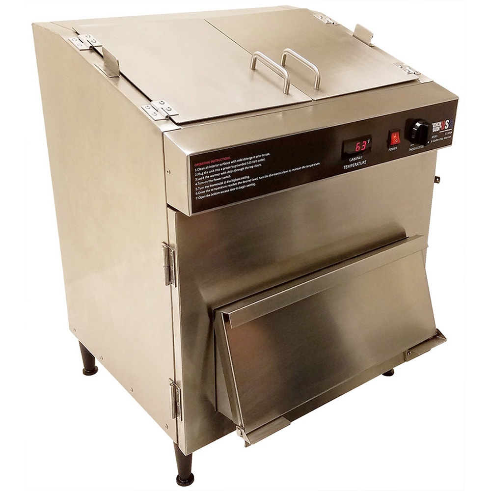080-51026 Top Loading Nacho Chip Warmer w/ 26 gal Capacity - Stainless Steel, 120v