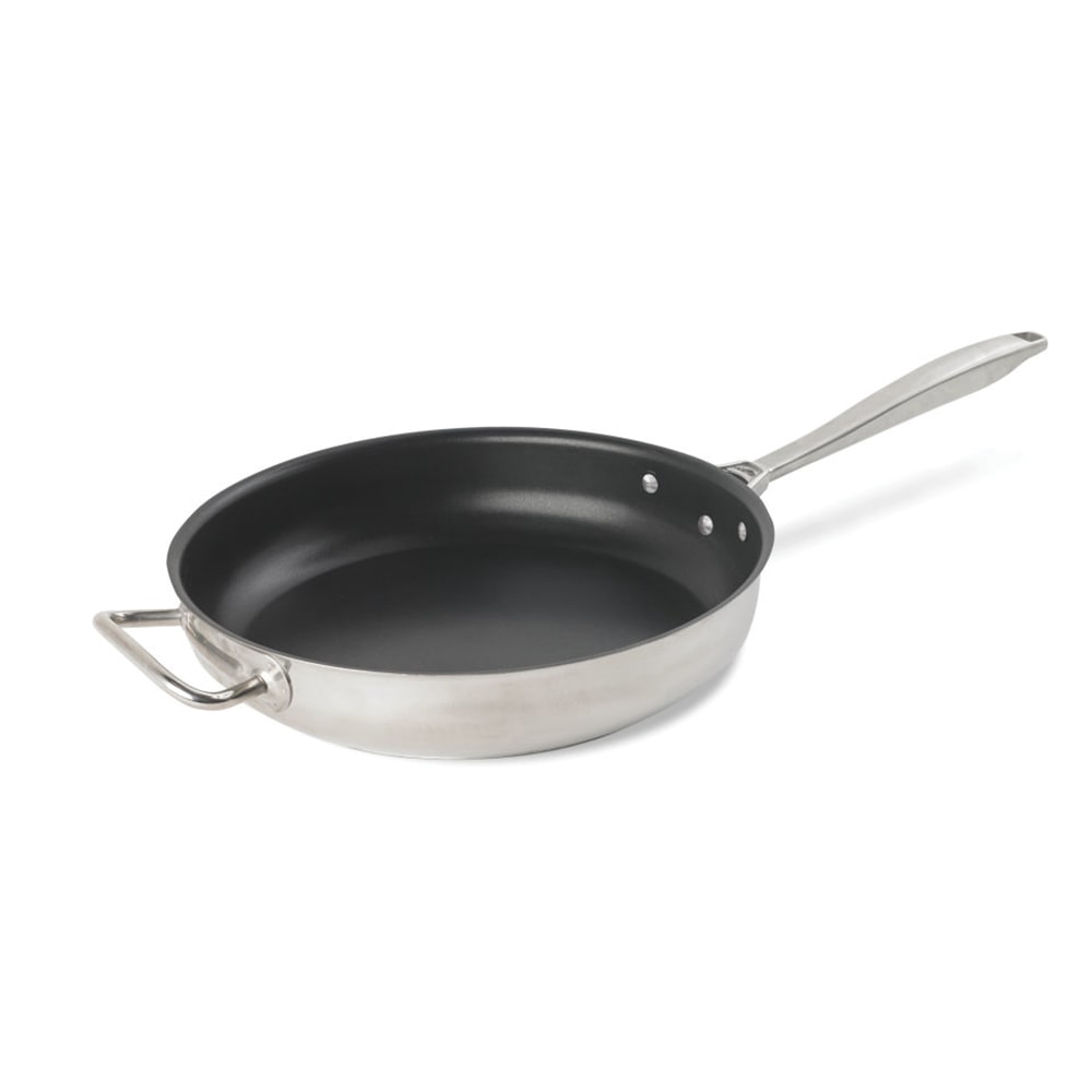 175-47758 12 1/2" Intrigue® Non-Stick Steel Frying Pan w/ Hollow Metal Handle - Induction Re...