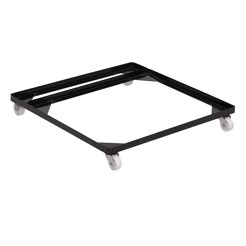 916-FDBANCHDOLLY Stacking Chair Dolly w/ (10) Chair Capacity - Steel, Black