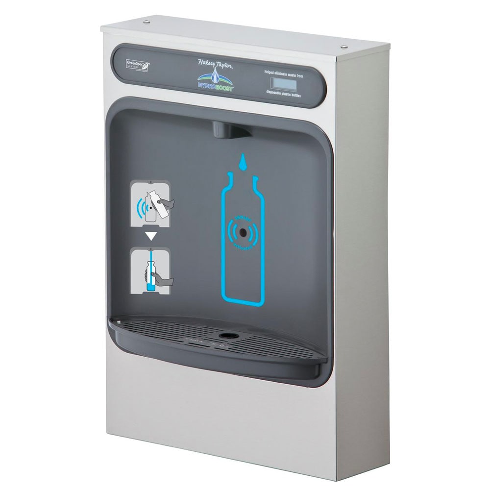 Halsey Taylor HTHBSM Wall Mount Bottle Filling Station - Non Refrigerated, Non Filtered