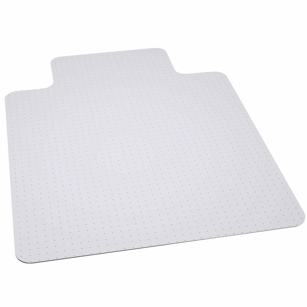916-MAT124164 Big & Tall Chair Mat for Medium to High Pile Carpet - 45"W x 53"D, Vi...