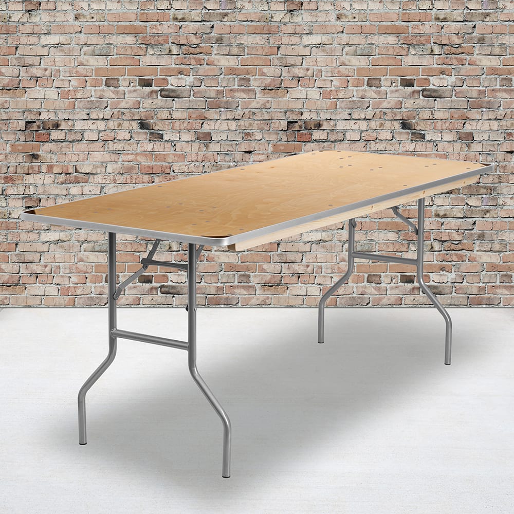 Flash Furniture Fielder Folding Banquet Table - Thumbnail 4