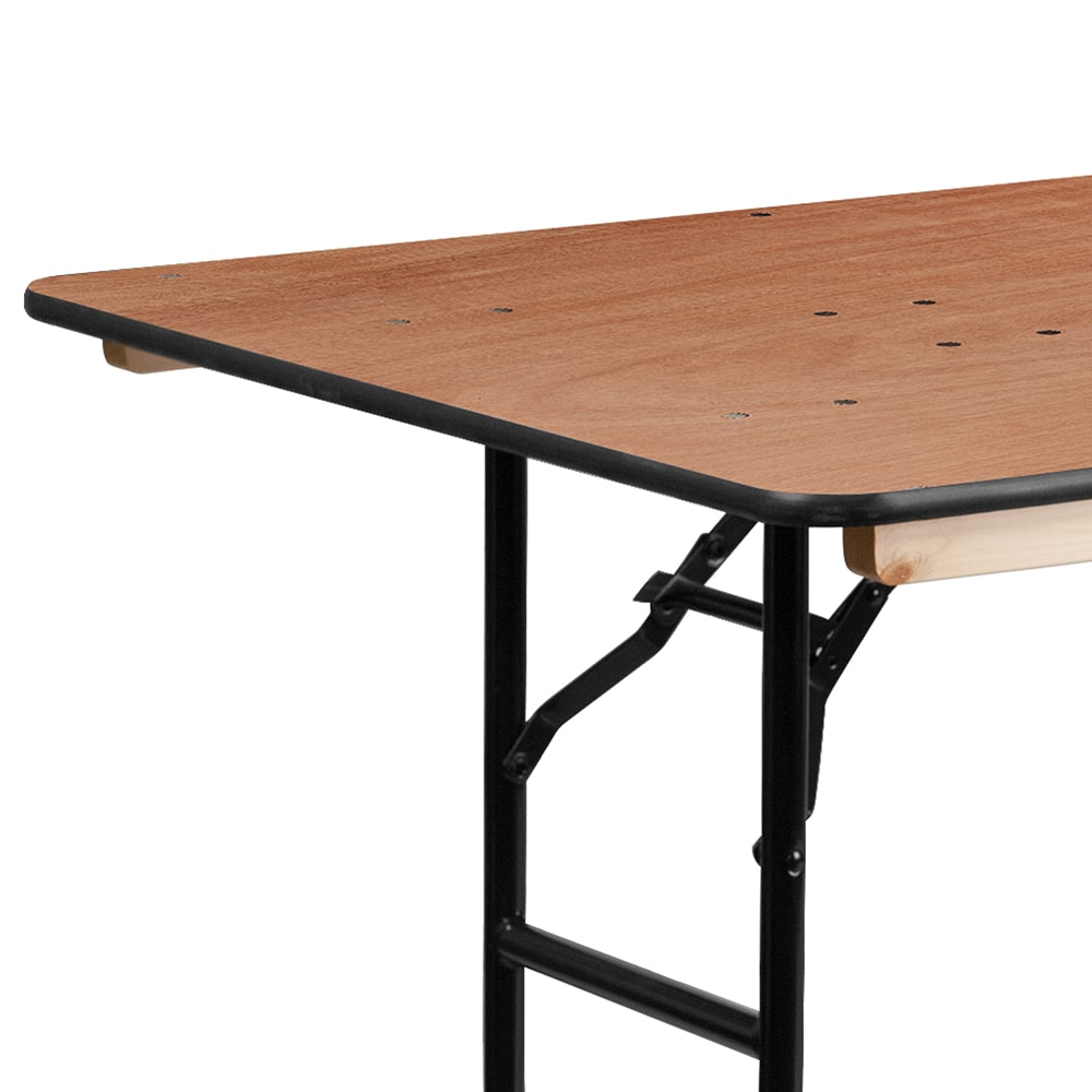 Flash Furniture XA-3672-P-GG Rectangular Folding Banquet Table w ...