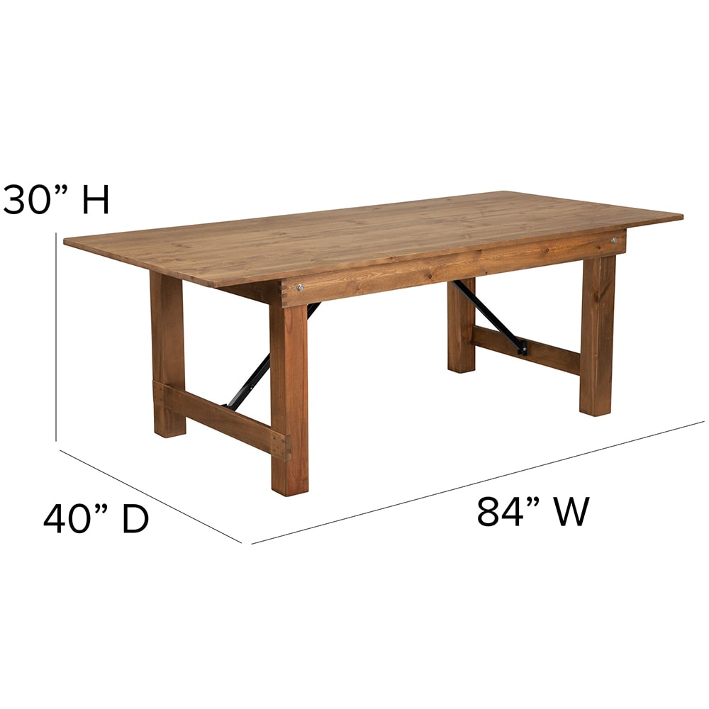 WAQ × DOORS　FOLDING WOOD TABLE Luan 30