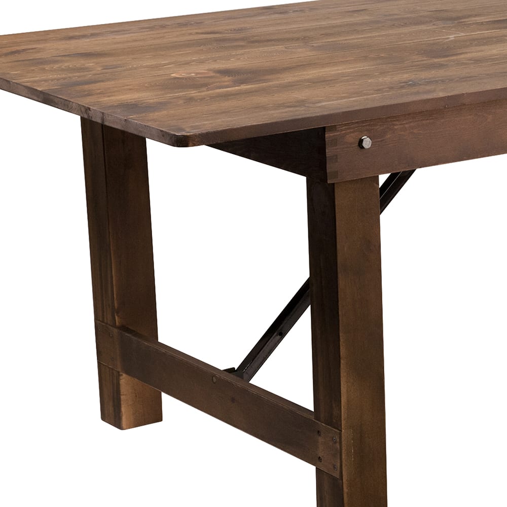 Flash Furniture XA-F-108X40-GG Rectangular Folding Farm Table w