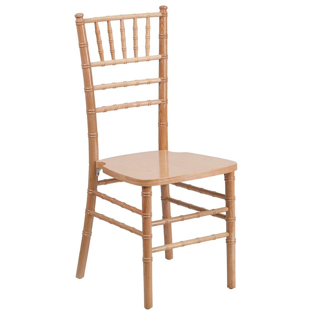 916-XSNATURAL Chiavari Chair - Acacia Wood, Natural