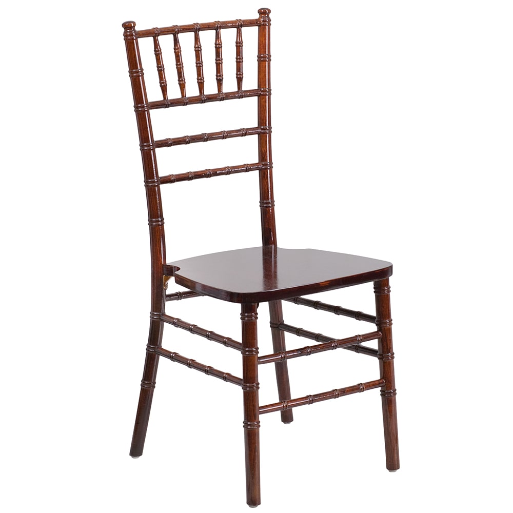 916-XSFRUIT Chiavari Chair - Acacia Wood, Fruitwood Finish