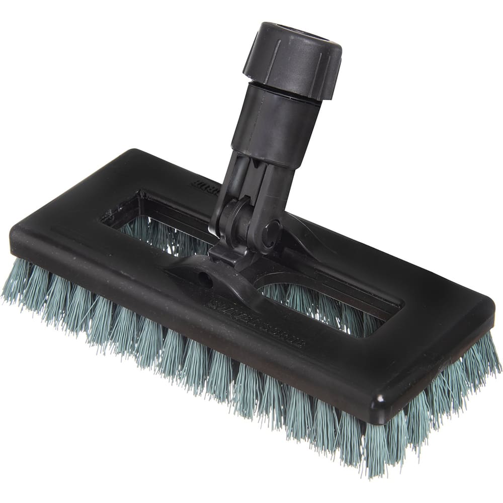 028-36530014 8" Swivel Scrub Floor Brush Head - Nylon/Plastic, Blue