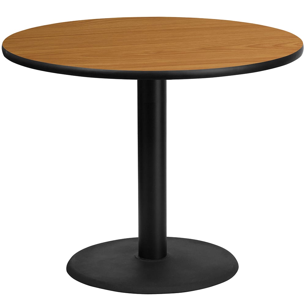 Flash Furniture XU-RD-36-NATTB-TR24-GG 36
