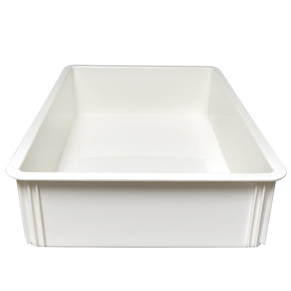 Cambro DB18263P148 18 x 26 x 3 White Polypropylene Pizza Dough Proofing  Box