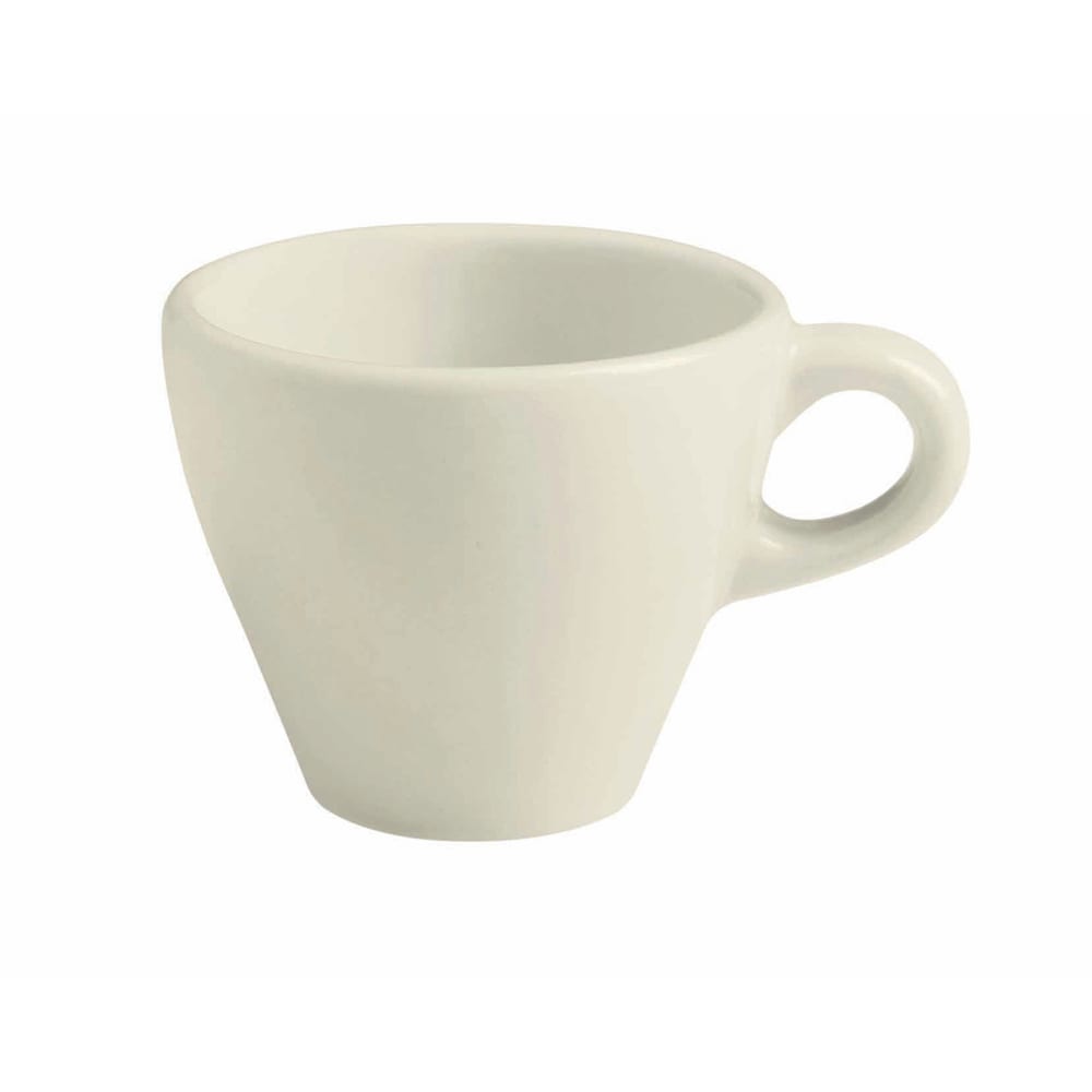 284-PA1101804324 5 1/2 oz Actualite Cappuccino Cup - Porcelain, Bright White