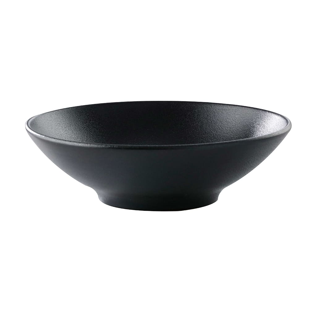 284-PA1941923124 12 4/5 oz Round Cosmos Pluto Bowl - Porcelain, Black