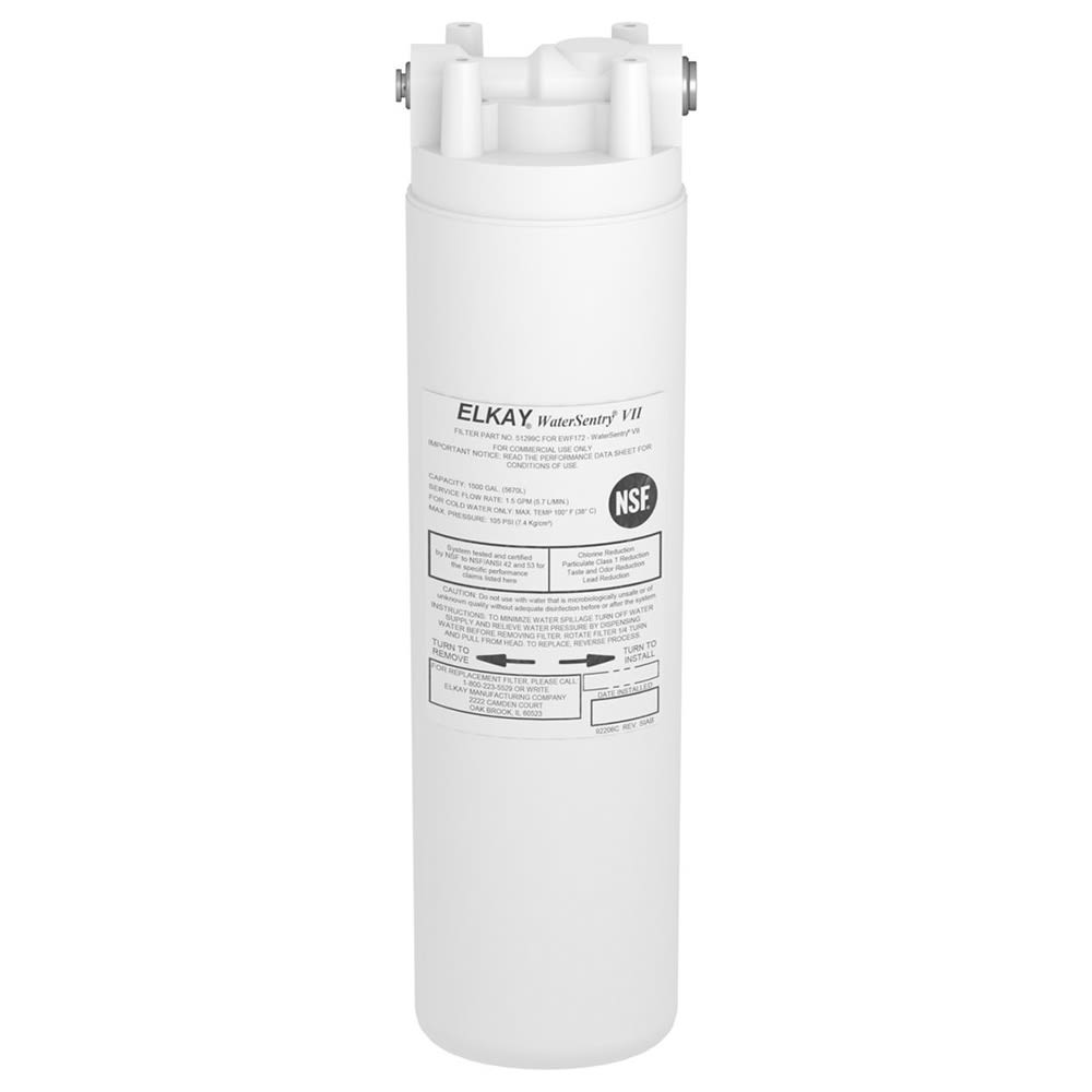 Elkay EWF172 WaterSentry VII Filter Kit for Unfiltered Elkay Coolers & Fountains