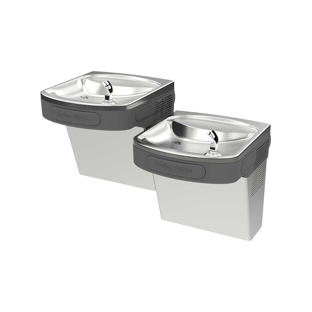 Halsey Taylor HTVZ8BLSS-NF Wall Mount Bi Level Drinking Fountain - Non Filtered, Refrigerated, Stainless