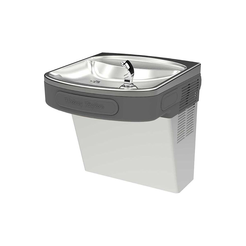 Halsey Taylor HTVZ8PV-NF Wall Mount Drinking Fountain - Non Filtered, Refrigerated, Platinum Vinyl