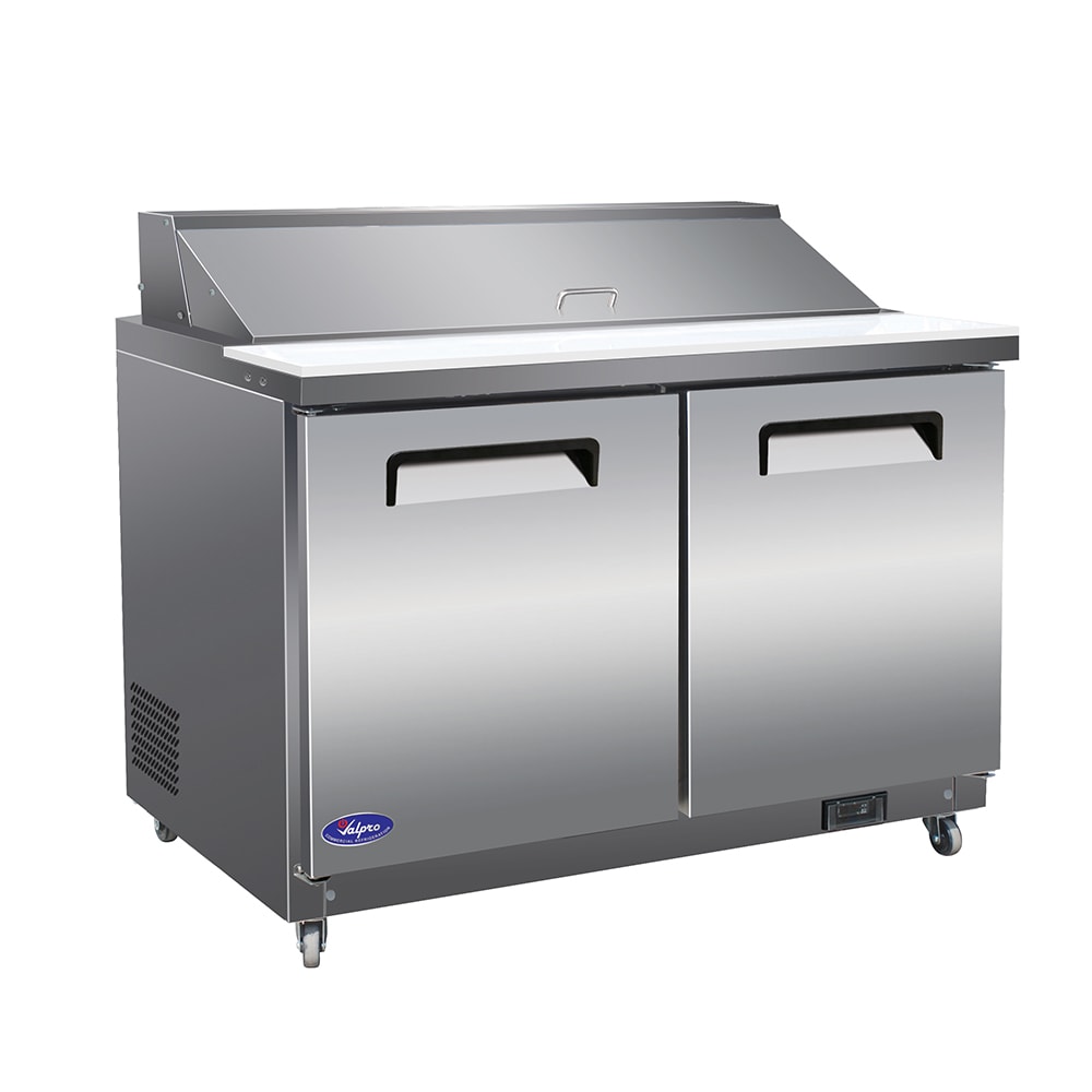 970-VP48S 48" Sandwich/Salad Prep Table w/ Refrigerated Base, 115v