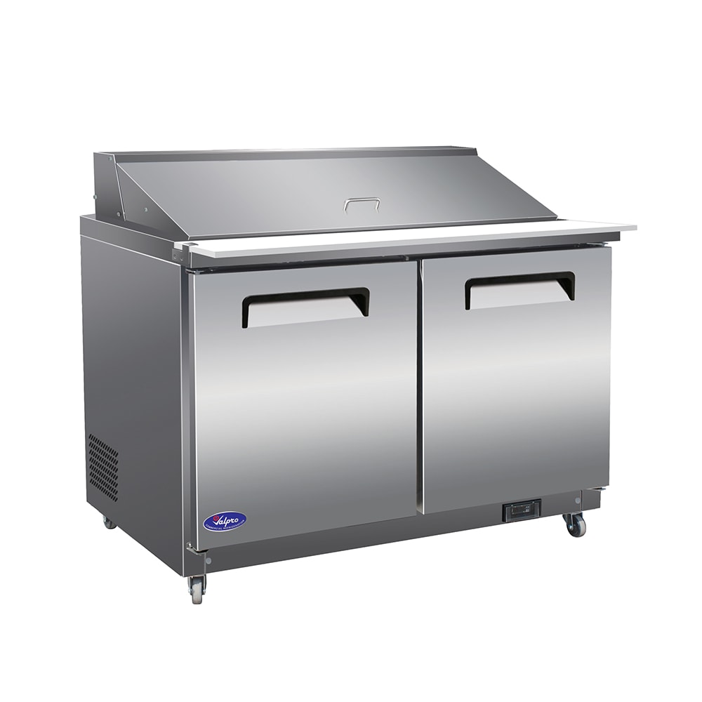 970-VP48SM 48" Mega Top Sandwich/Salad Prep Table w/ Refrigerated Base, 115v
