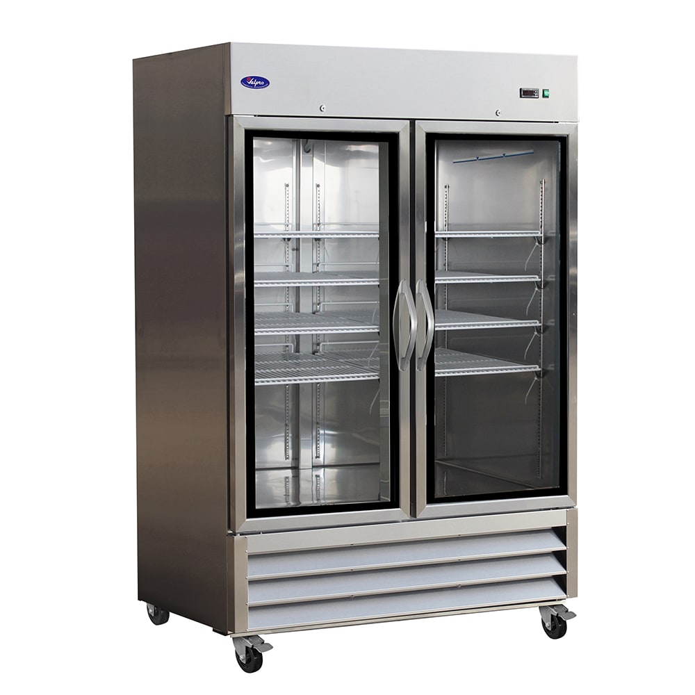 970-VP2FGHC 54" Two Section Reach In Freezer - (2) Glass Doors, 115v