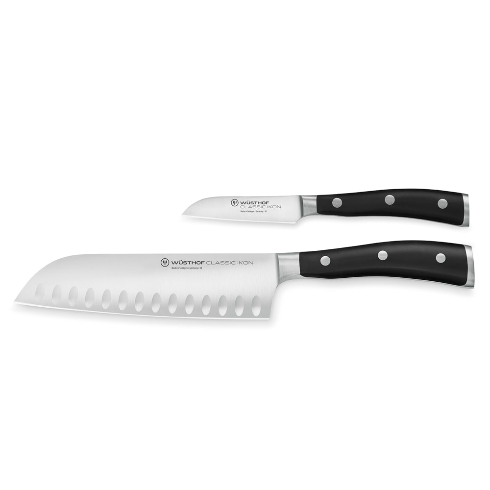 618-9276 Classic Asian Cook's Set - 6 1/2" Santoku & 3" Paring Knife