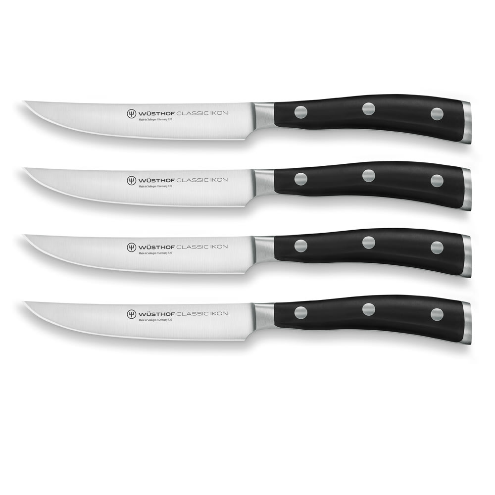Wusthof 1120360401 Steak Knife Set - (4) Knives, Full Tang