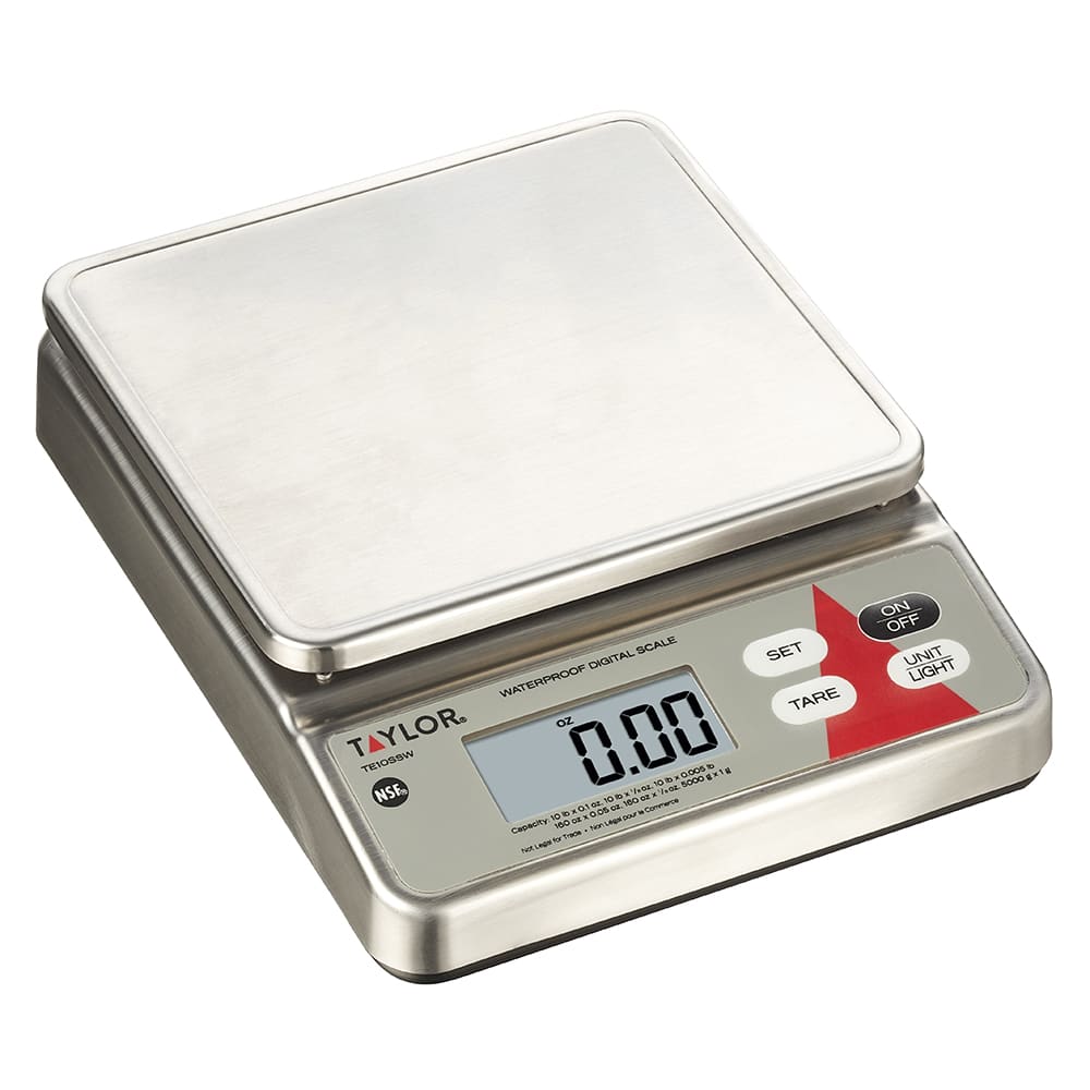 383-TE10SSW Electronic Portion Control Scale w/ LCD Digital Display, 10 lb