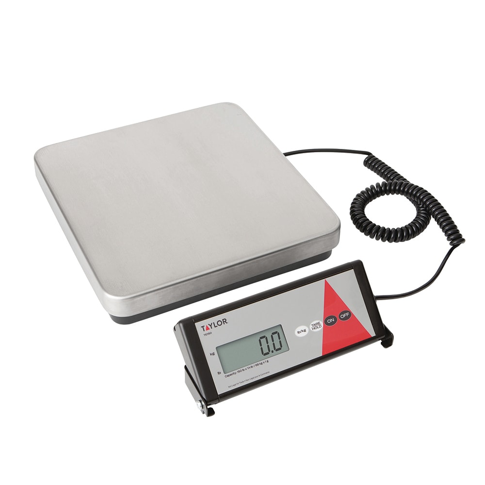 383-TE150 Receiving Scale w/ Removable Steel Tread Plate Platform, 150 lb