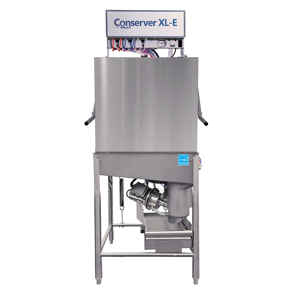 099-CONSERVERXLE Conserver® Low Temp Door Type Dishwasher w/ 39 Racks/hr Capacity, 115v