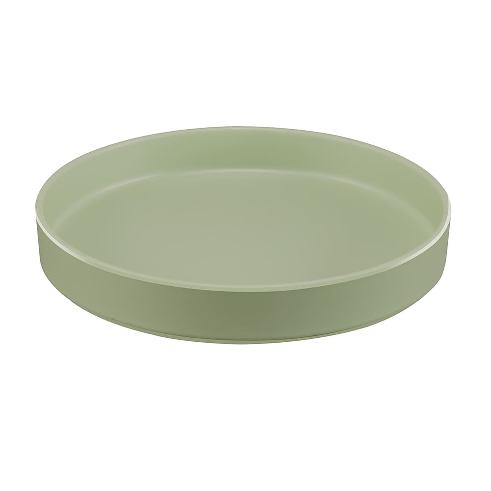 151-2201710107 10" Round Melamine Hudson Plate, Matcha