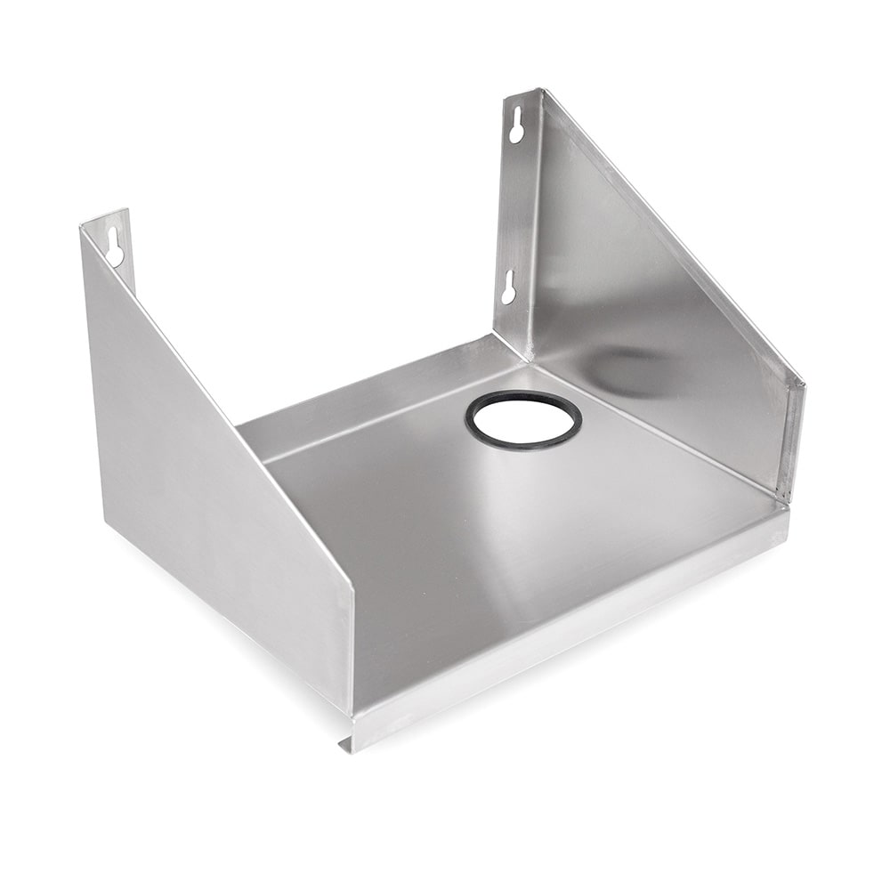 416-UBBSS12X Bolt On Blender Station Shelf - 12"W x 8 1/2"D x 7"H