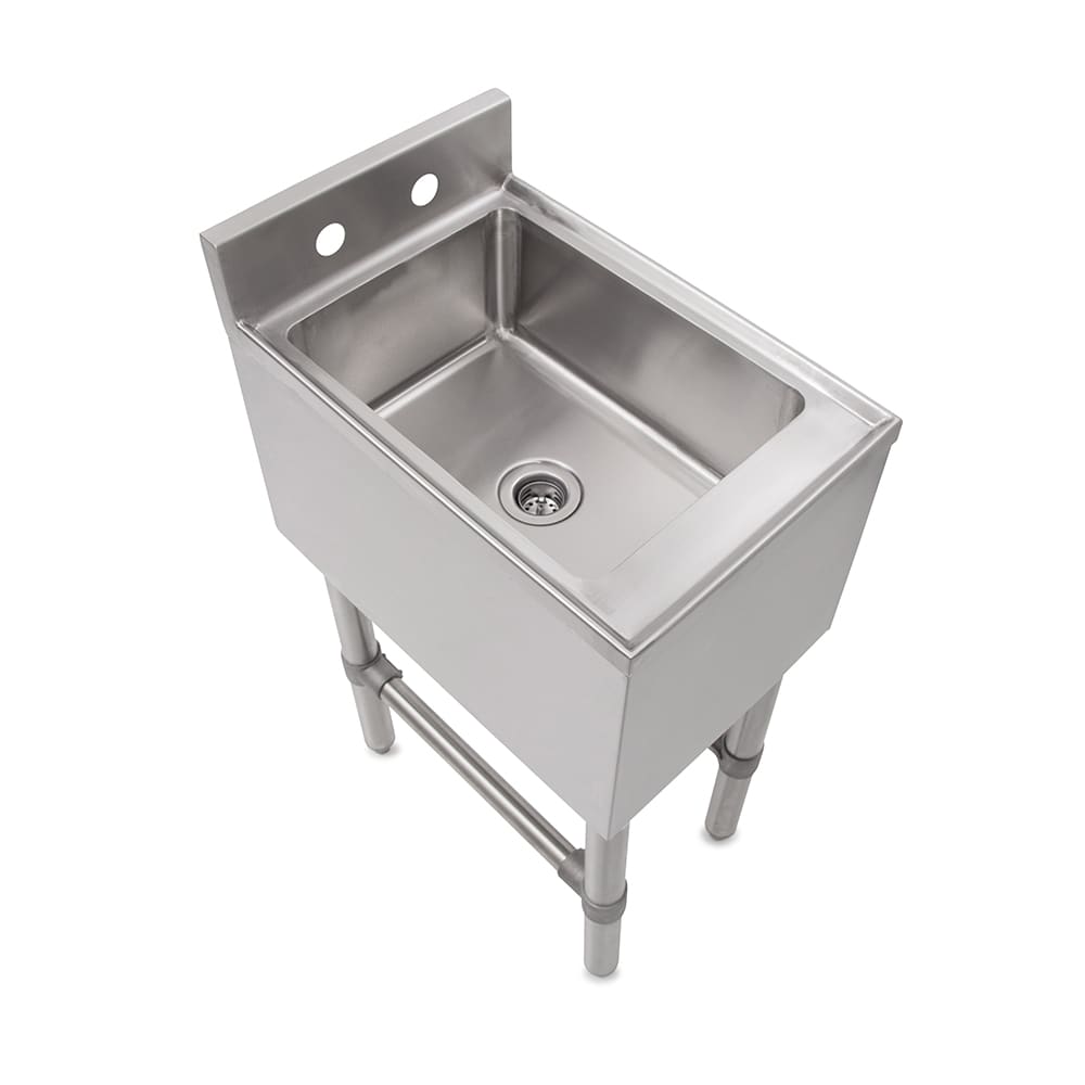 John Boos UBDS-1812-X Underbar Dump Sink w/ Stainless Steel